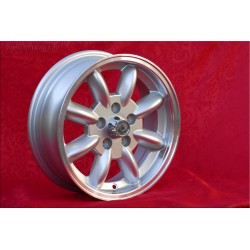 1 jante Minilite 5.5x15 5x130 Porsche 356C C SC Porsche 911 912 silver/diamond cut