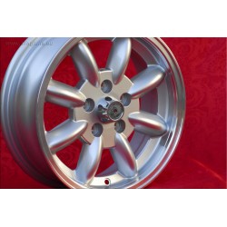 1 jante Minilite 5.5x15 5x130 Porsche 356C C SC Porsche 911 912 silver/diamond cut