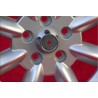 1 wheel Minilite 5.5x15 5x130 Porsche 356C C SC Porsche 911 912 silver/diamond cut