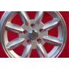 1 wheel Minilite 5.5x15 5x130 Porsche 356C C SC Porsche 911 912 silver/diamond cut