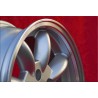 1 jante Minilite 5.5x15 5x130 Porsche 356C C SC Porsche 911 912 silver/diamond cut