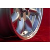 4 wheels Minilite 5.5x15 5x130 Porsche 356C C SC Porsche 911 912 silver/diamond cut