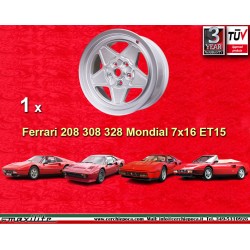 1 Felge 308 7x16 5x108 Ferrari Volvo Ferrari 208 308 328 w o ABS Mondial 8 Mondial 3 2 w o ABS Volvo 140 160 240 260 P18