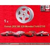 1 cerchio 308 7x16 5x108 Ferrari Volvo Ferrari 208 308 328 w o ABS Mondial 8 Mondial 3 2 w o ABS Volvo 140 160 240 260 P