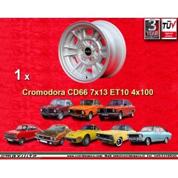 1 jante Minilite 7x13 4x100 BMW Opel Volkswagen  1502 1602 1802 2002 tii 3 E21 Kadett B-C Manta Ascona A-B GT Olympia A 