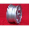 4 cerchi Millerighe 6x14 4x98 Alfa Romeo Alfetta GTV Giulietta Alfasud Arna 33 75 90 silver