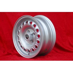 4 jantes Campagnolo 6x14 4x98 Alfa Romeo Alfetta GT GTV Alfasud Giulietta 33 75 90 164 silver