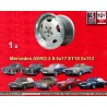 1 jante Aero 3 8.5x17 5x112 Mercedes 129 500 E124 silver/diamond cut