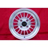 1 cerchio WCHE 5.5x13 4x100 BMW Opel 1502-2002 tii 3 E21 Kadett B-C Manta Ascona A-B GT Olympia A Rekord C silver/diamon