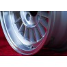 1 cerchio WCHE 5.5x13 4x100 BMW Opel 1502-2002 tii 3 E21 Kadett B-C Manta Ascona A-B GT Olympia A Rekord C silver/diamon