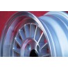 1 cerchio WCHE 5.5x13 4x100 BMW Opel 1502-2002 tii 3 E21 Kadett B-C Manta Ascona A-B GT Olympia A Rekord C silver/diamon