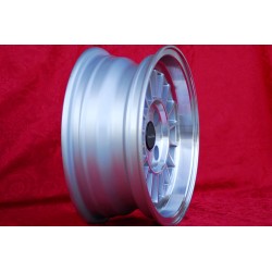 1 wheel WCHE 5.5x13 4x100 BMW Opel 1502-2002 tii 3 E21 Kadett B-C Manta Ascona A-B GT Olympia A Rekord C silver/diamond