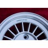 1 cerchio WCHE 5.5x13 4x100 BMW Opel 1502-2002 tii 3 E21 Kadett B-C Manta Ascona A-B GT Olympia A Rekord C silver/diamon