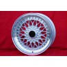 1 cerchio Super RS 8x16 5x120 BMW serie 5 E12 E28 E34 serie 6 E24 serie 7 E23 E32 E3 E9 silver/diamond cut