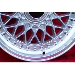 1 Felge Super RS 8x16 5x120 BMW serie 5 E12 E28 E34 serie 6 E24 serie 7 E23 E32 E3 E9 silver/diamond cut