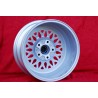 1 wheel Super RS 8x16 5x120 BMW serie 5 E12 E28 E34 serie 6 E24 serie 7 E23 E32 E3 E9 silver/diamond cut