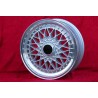 1 cerchio Super RS 7x16 5x120 BMW serie 5 E12 E28 E34 serie 6 E24 serie 7 E23 E32 E3 E9 silver/diamond cut