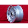 1 cerchio Super RS 8x16 5x112 Mercedes R107 W123 W126 W116 silver/diamond cut