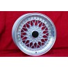 1 cerchio Super RS 8x16 5x112 Mercedes R107 W123 W126 W116 silver/diamond cut