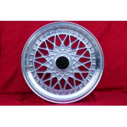 1 cerchio Super RS 7x16 5x112 Mercedes R107 W123 W126 W116 silver/diamond cut