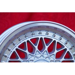 1 cerchio Super RS 8x16 5x112 Mercedes R107 W123 W126 W116 silver/diamond cut