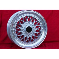 1 cerchio Super RS 7x16 5x112 Mercedes R107 W123 W126 W116 silver/diamond cut