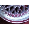 1 cerchio Super RS 8x16 5x112 Mercedes R107 W123 W126 W116 silver/diamond cut