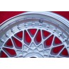 1 cerchio Super RS 7x16 5x120 BMW serie 5 E12 E28 E34 serie 6 E24 serie 7 E23 E32 E3 E9 silver/diamond cut