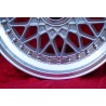 1 wheel Super RS 7x16 5x112 Mercedes R107 W123 W126 W116 silver/diamond cut