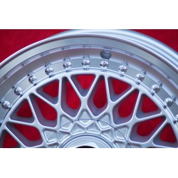 1 cerchio Super RS 7x16 5x112 Mercedes R107 W123 W126 W116 silver/diamond cut