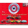 1 Felge WCHE 5.5x13 4x100 BMW Opel 1502-2002 tii 3 E21 Kadett B-C Manta Ascona A-B GT Olympia A Rekord C silver/diamond