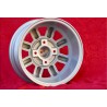 1 Felge Minilite 6x13 4x100 BMW Opel Volkswagen  1502 1602 1802 2002 tii 3 E21 Kadett B-C Manta Ascona A-B GT Olympia A 