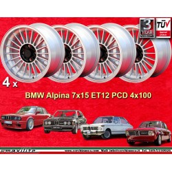 4 cerchi Alpina 7x15 4x100...