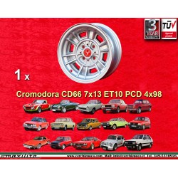 1 Felge Cromodora CD66 7x13...