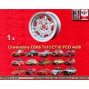 1 cerchio Cromodora CD66 7x13 4x98 Fiat Lancia Autobianchi 124 Abarth Berlina Coupe Spider 125 127 128 131 X19 A112 Beta