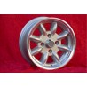 4 cerchi Minilite 6x13 4x100 BMW Opel Volkswagen  1502 1602 1802 2002 tii 3 E21 Kadett B-C Manta Ascona A-B GT Olympia A