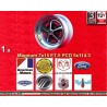 1 wheel Magnum 500 7x15 5x114.3 AMERICAN MOTORS BUICK CHRYSLER DODGE FORD LINCOLN MERCURY OLDSMOBILE PLYMOUTH Mustang Fa