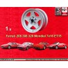 1 Felge 308 7x16 5x108 Ferrari Volvo Ferrari 208 308 328 w o ABS Mondial 8 Mondial 3 2 w o ABS Volvo 140 160 240 260 P18