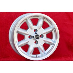 1 cerchio Minilite 6x14 4x100 BMW Opel 1502-2002 1500-2000tii 2000C CA CS 3 E21 E30   Opel Kadett B-C Manta Ascona A-B G