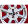 1 cerchio Minilite 6x14 4x100 BMW Opel 1502-2002 1500-2000tii 2000C CA CS 3 E21 E30   Opel Kadett B-C Manta Ascona A-B G