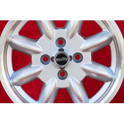 1 cerchio Minilite 6x14 4x100 BMW Opel 1502-2002 1500-2000tii 2000C CA CS 3 E21 E30   Opel Kadett B-C Manta Ascona A-B G