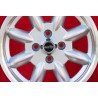 1 cerchio Minilite 6x14 4x100 BMW Opel 1502-2002 1500-2000tii 2000C CA CS 3 E21 E30   Opel Kadett B-C Manta Ascona A-B G