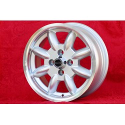 1 cerchio Minilite 6x14 4x100 BMW Opel 1502-2002 1500-2000tii 2000C CA CS 3 E21 E30   Opel Kadett B-C Manta Ascona A-B G