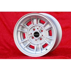 4 wheels Minilite 7x13 + 8x13 4x100 BMW Opel Volkswagen  1502 1602 1802 2002 tii 3 E21 Kadett B-C Manta Ascona A-B GT Ol