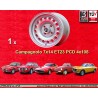 1 cerchio Campagnolo 7x14 4x108 Alfa Romeo 105 Coupe Spider GT GTA GTC Montreal silver