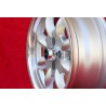 1 cerchio Minilite 6x14 4x100 BMW Opel 1502-2002 1500-2000tii 2000C CA CS 3 E21 E30   Opel Kadett B-C Manta Ascona A-B G