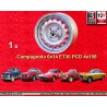 1 cerchio Campagnolo 6x14 4x108 Alfa Romeo Giulia 105 Berlina Coupe Spider GT GTA GTC silver