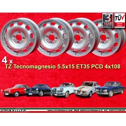 4 cerchi TZ 5.5x15 4x108...