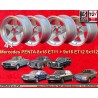 4 wheels Penta 8x16 + 9x16 5x112 Mercedes w107 w108 w109 w116 w123 w126