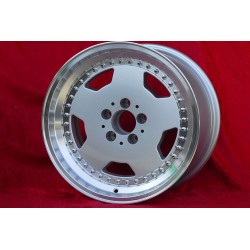 1 Felge Aero 3 10x17 5x112 Mercedes 107 108 109 116 123 126  129  124 E500 silver/diamond cut